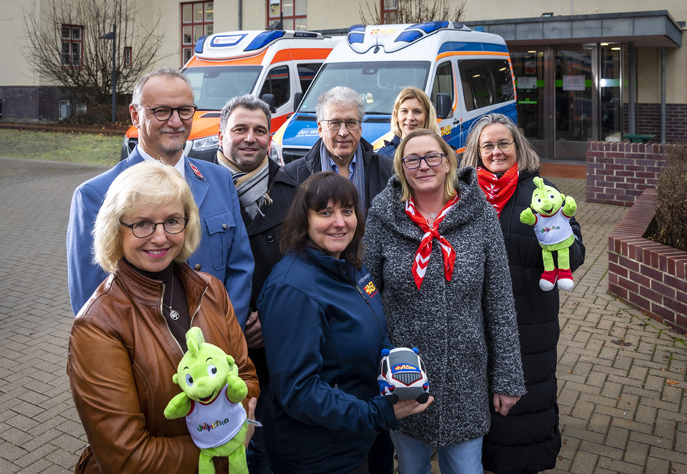 Gesundheitskasse sammelte mit Jolinchen Spenden 