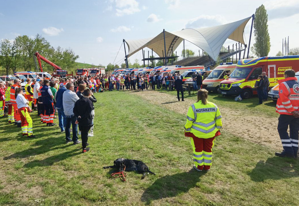 Blaulichtfamilie sorgt für großen, letzten Einsatz 