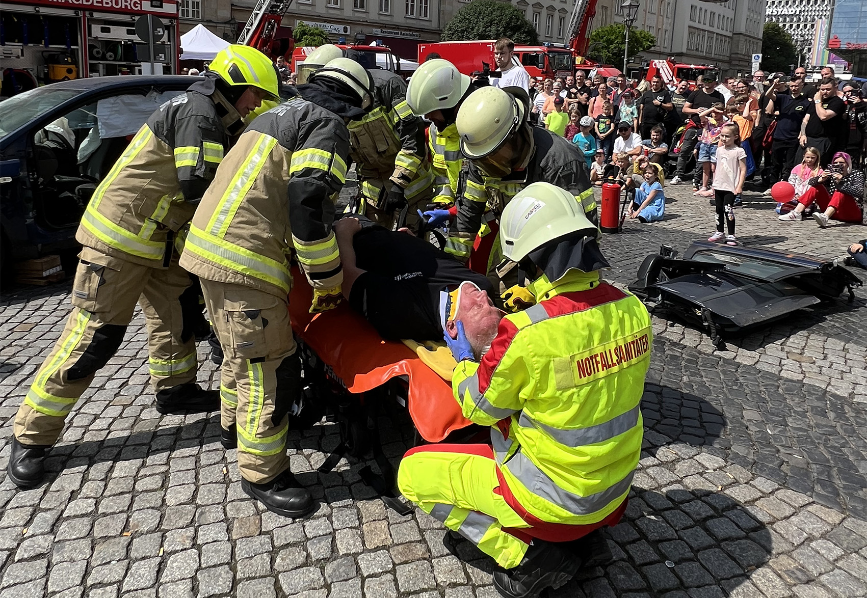 150 Jahre Berufsfeuerwehr und 120 Jahre Rettungsdienst