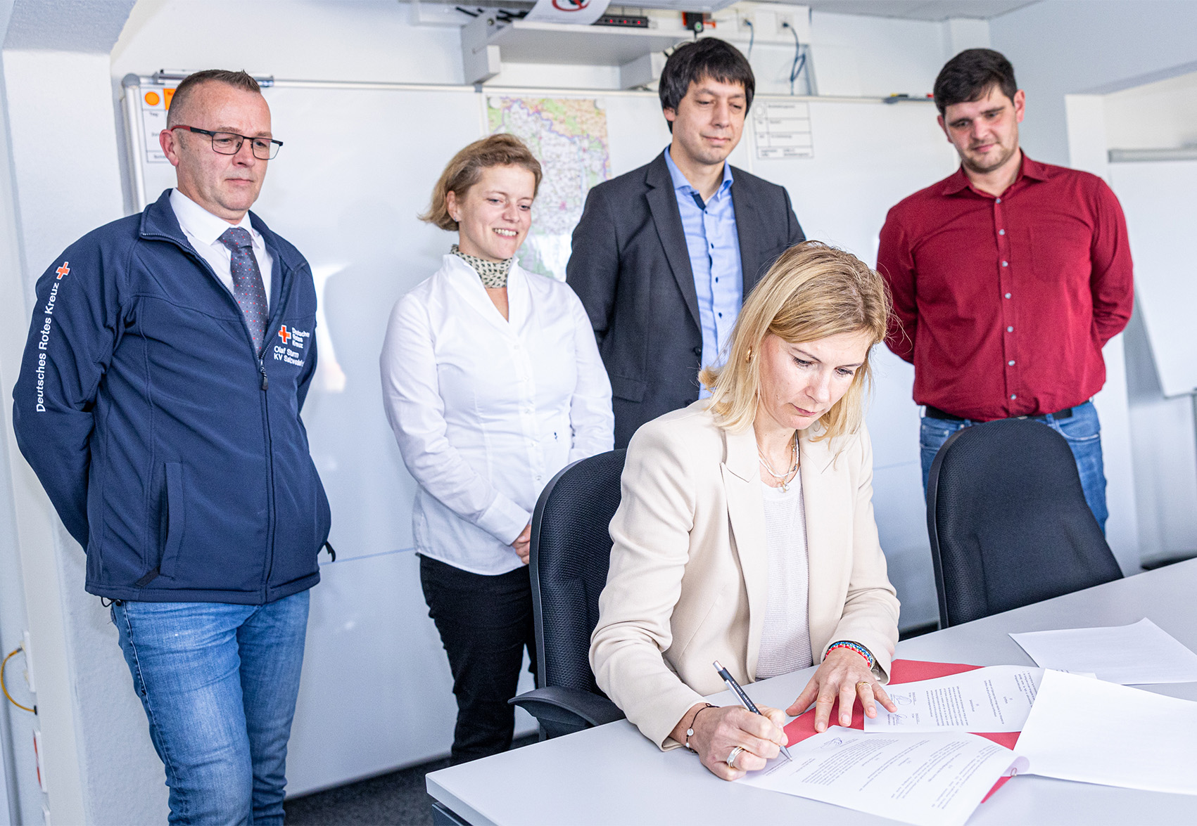Leitstelle und Rettungsdienste kooperieren